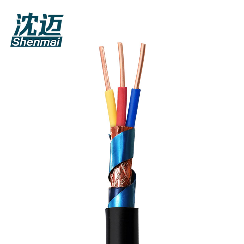 沈迈 铜芯铠装电缆 ZR-KVVP22-450/750V-3*1.5平方 1米高清大图