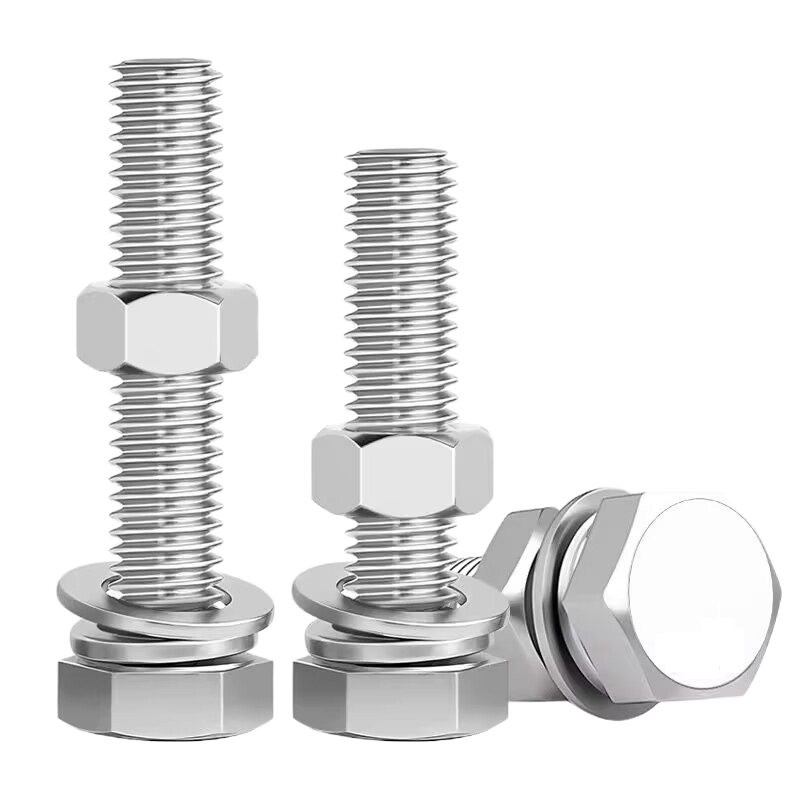 浪伍 不锈钢螺杆 M8*30mm (单位:套)高清大图