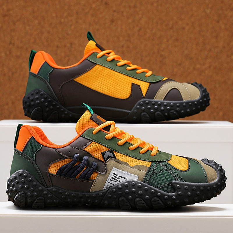 2026新款春季休闲运动板鞋男士百搭男鞋时尚港风潮鞋舒适青年厚底