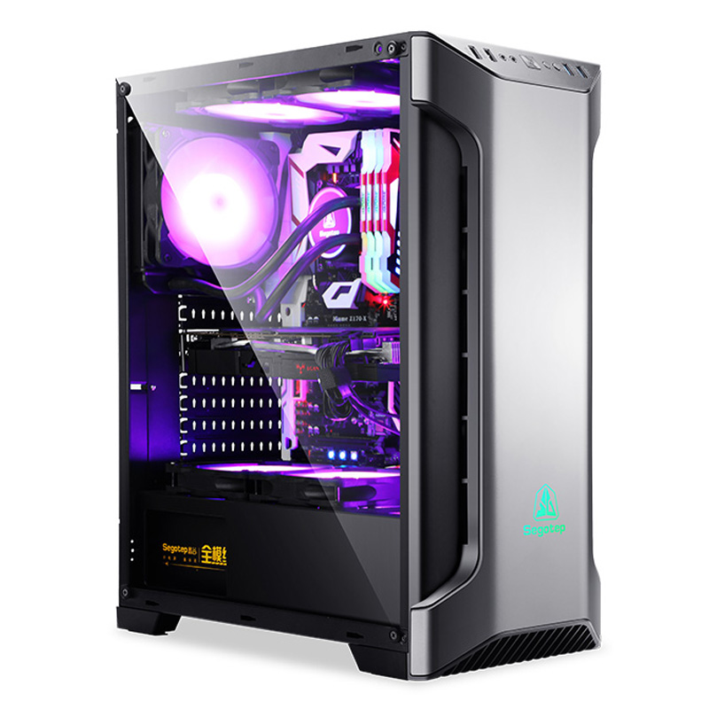 攀升 AMD 锐龙R7 3700X/RX5700 8G台式电脑主机 高配吃鸡主机 电竞游戏主机 组装机高清大图