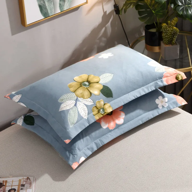 枕套枕头套成人一对装亲肤磨毛高支高密成人加大学生枕套枕芯套夏