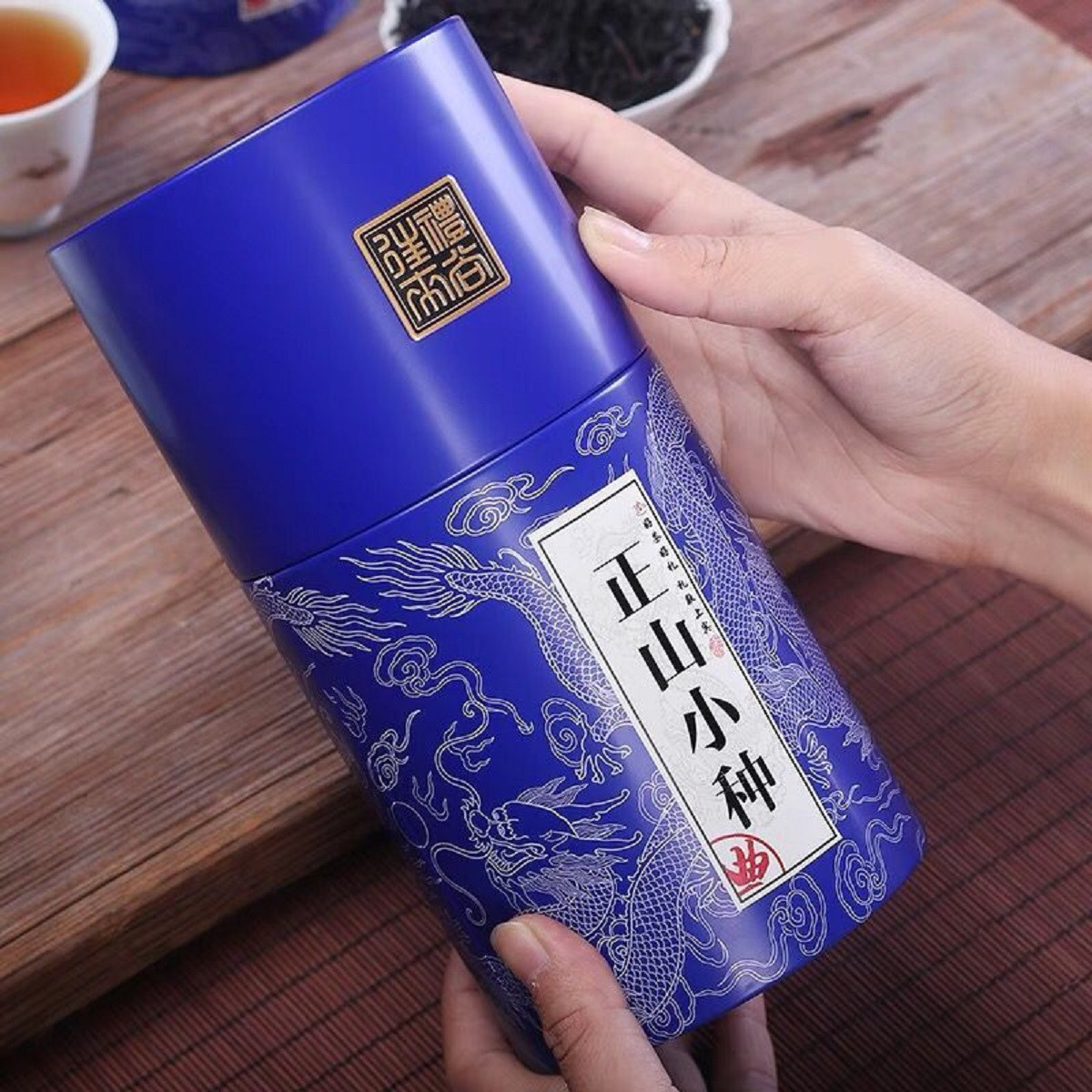 武夷正山小种蜜香型浓香红茶散装罐装礼罐装500g_487236高清大图