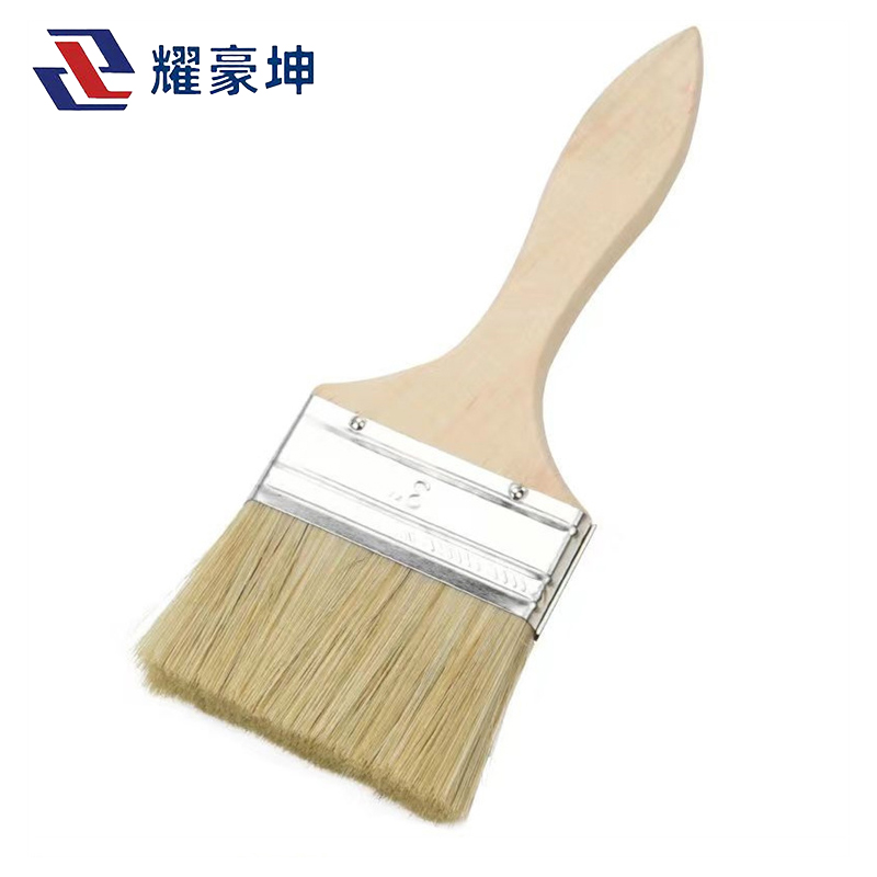 耀豪坤 油漆刷 毛刷 扁油刷 猪鬃毛2寸/ 把高清大图