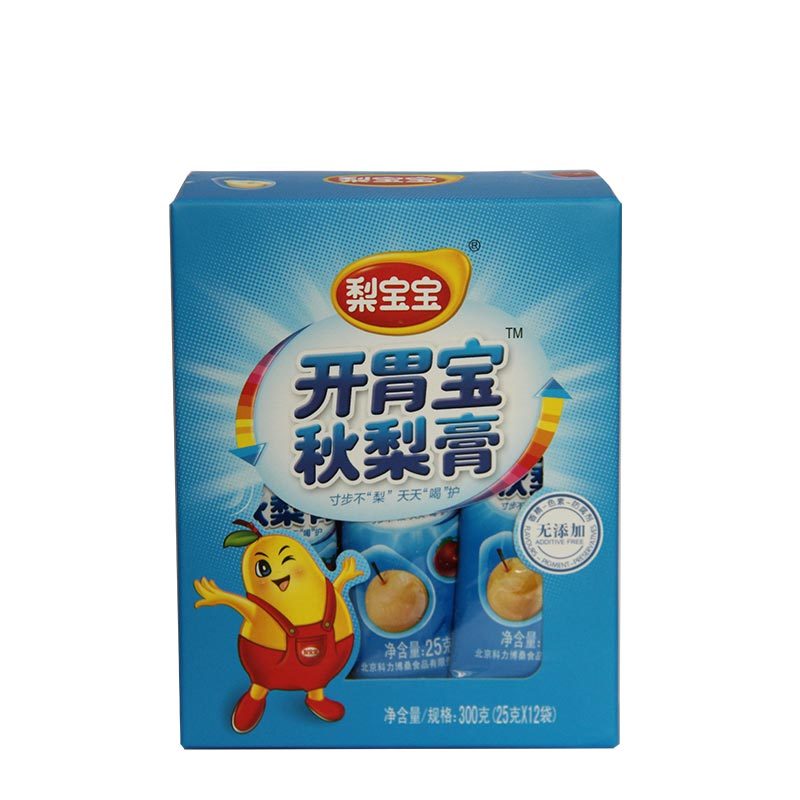 梨宝宝开胃宝秋梨膏 盒装300克