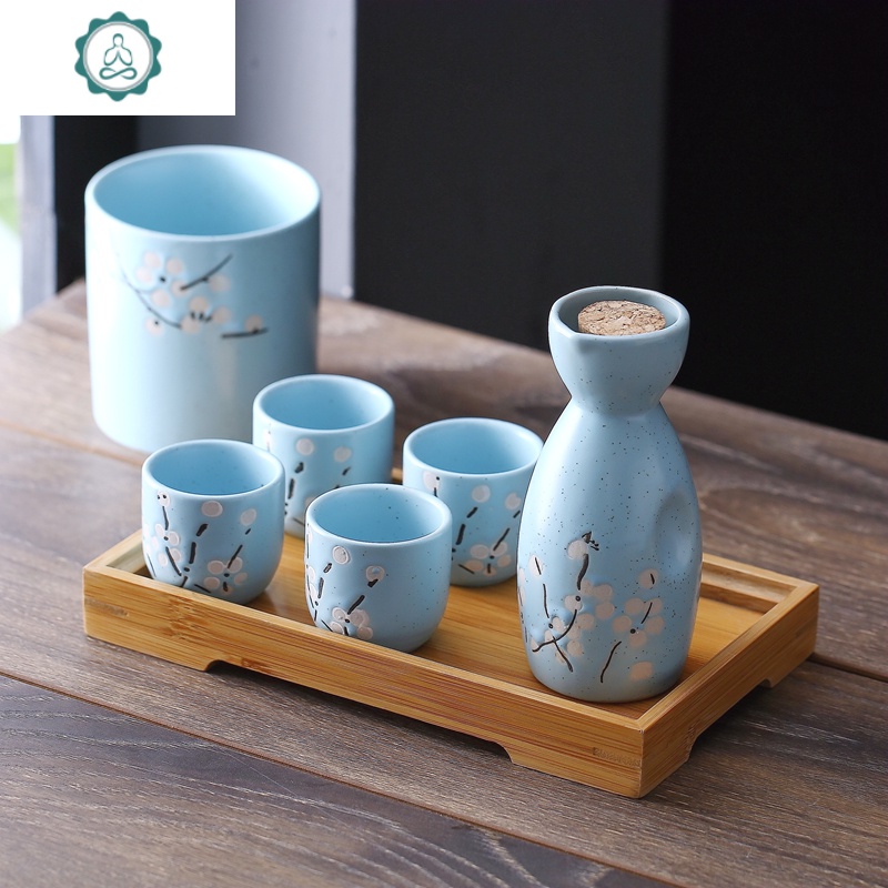 家用日式陶瓷清酒杯白酒盅烈酒杯温酒壶一口杯小号一两小酒杯酒具
