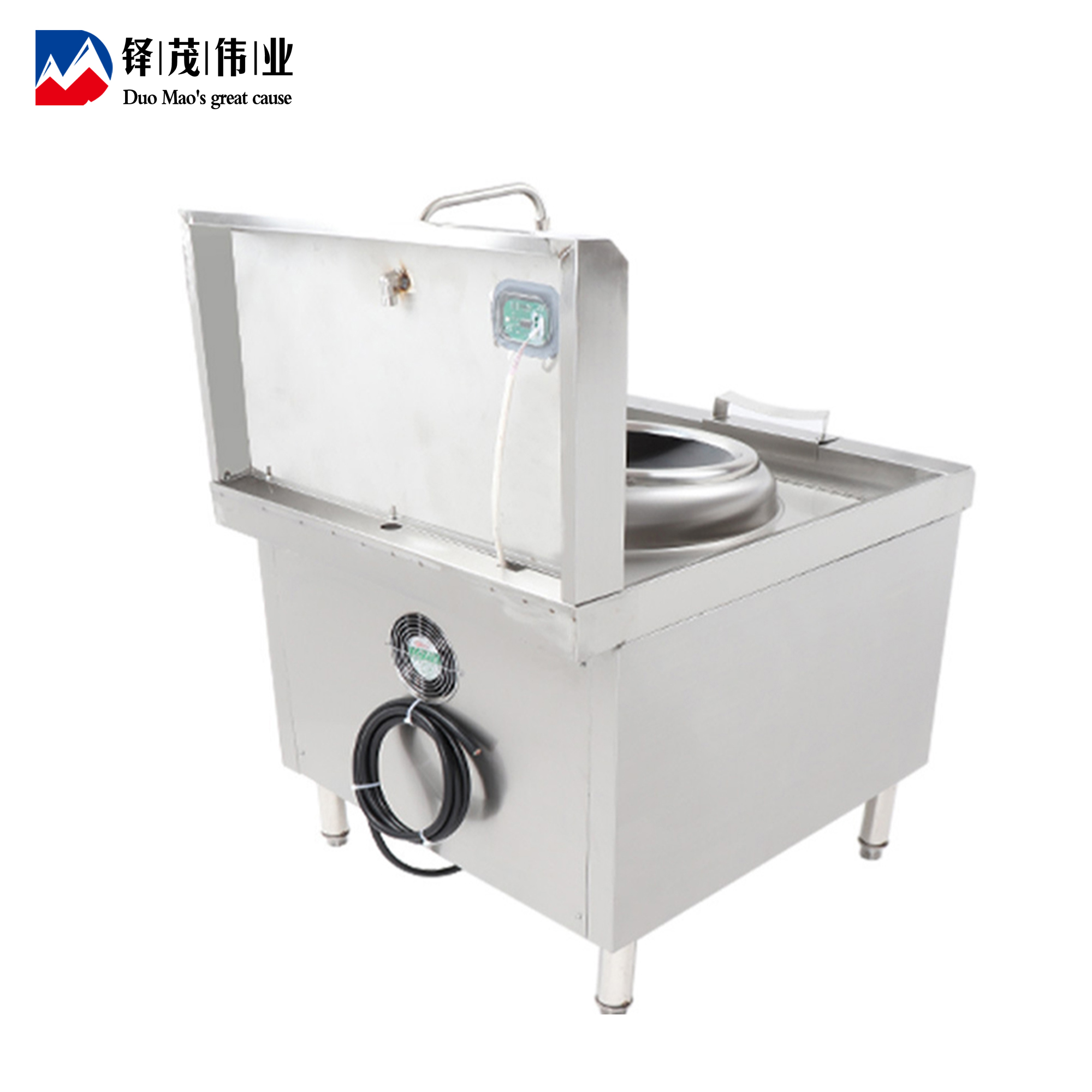 铎茂伟业 单头40小炒炉 800*800*800+400mm 台高清大图
