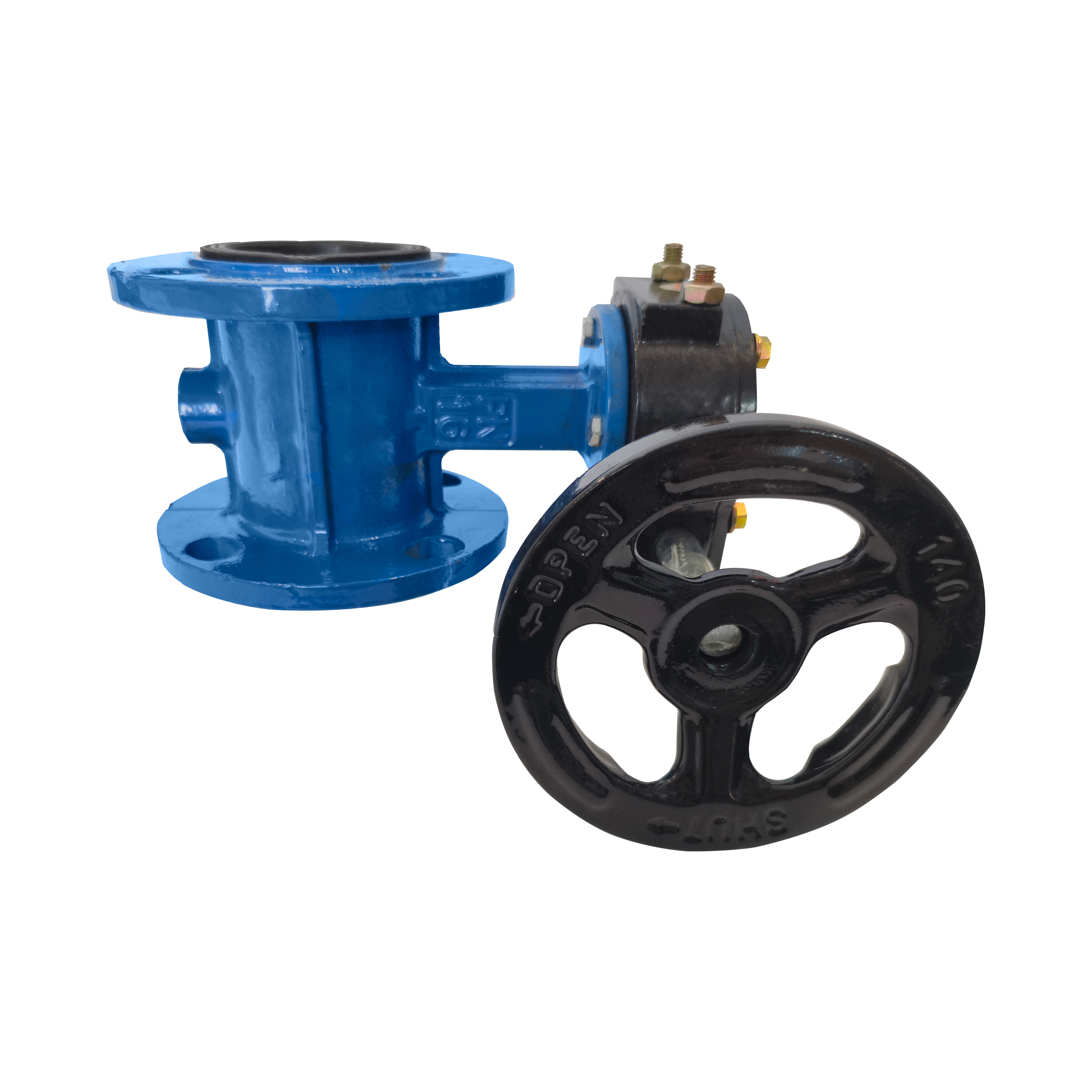 杉外山 涡轮法兰式蝶阀 个高清大图