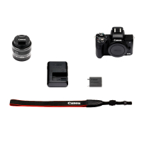 佳能微单（Canon）EOS M50（15-45镜头套机）单反相机处理器2410万像素双核对焦）黑色