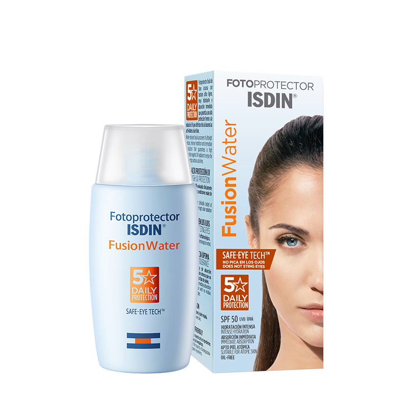 ISDIN 怡思丁 清爽不油 防水隔离防晒霜SPF50 PA+++ 50ml/支 隔离修护