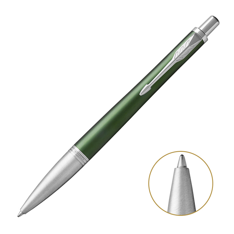 派克(PARKER) 都市林中寄语原子笔 办公用品 男女成人专用书法练字 经典时尚学生商务签字圆珠笔 中性笔高清大图