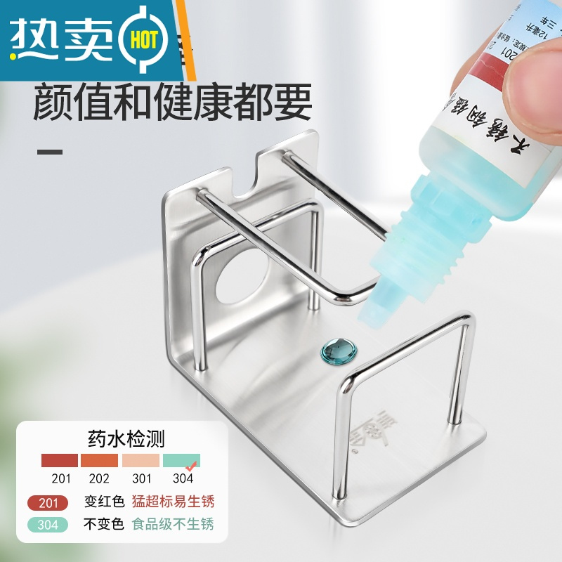 敬平牙刷置物架免打孔漱口杯刷牙杯挂墙卫生间壁挂式架子电动牙具套装 轻奢银·双人款+[耐摔耐热]杯浴室置物架