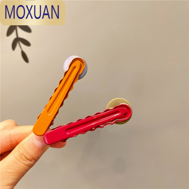 MOXUAN儿童发饰女孩豆豆发夹夹女童碎发鸭嘴夹女宝宝头饰刘海后脑勺发卡
