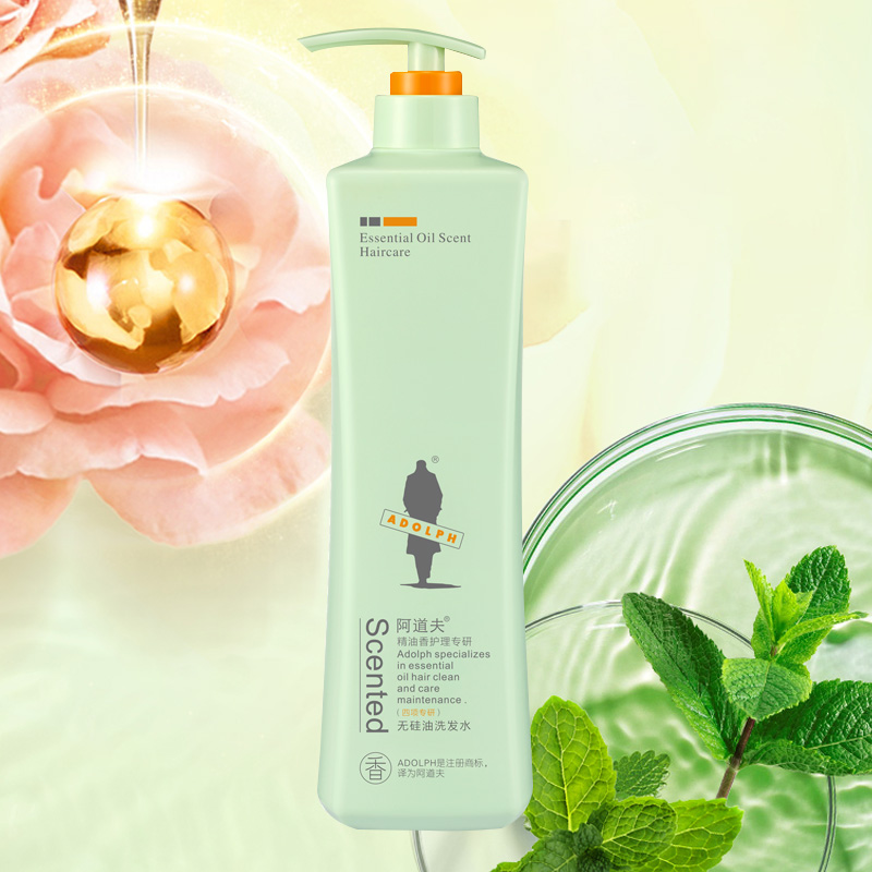 阿道夫洗发水清爽控油蓬松控油舒缓去屑修护洗头膏800ml高清大图