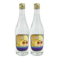 老酒 杏花村 汾酒 53度 玻璃汾酒 375ml 清香型 2012年 375mlx2瓶