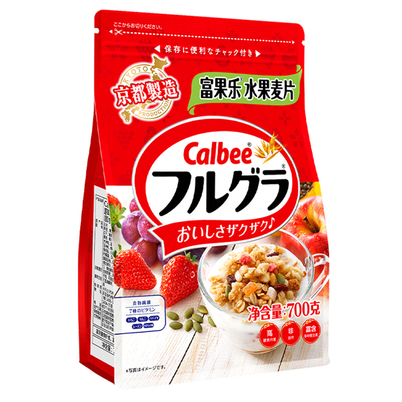 日本进口卡乐比calbee富果乐水果麦片网红早餐即食燕麦片700g 家人朋友送礼视频介绍 日本进口卡乐比calbee富果乐水果麦片网红早餐即食燕麦片700g 家人朋友送礼功能演示视频 苏宁易购