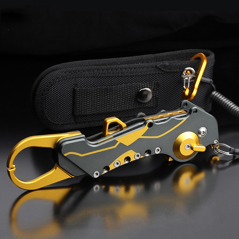 路亚钳控鱼器套装加长铝合金多功能钓鱼绑钩钳古达路亚装备大全