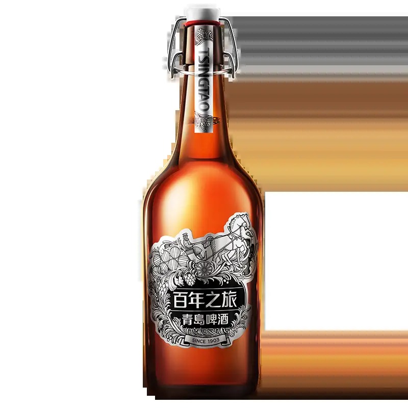 青岛啤酒 百年之旅大师限定15度815*1礼盒装高清大图