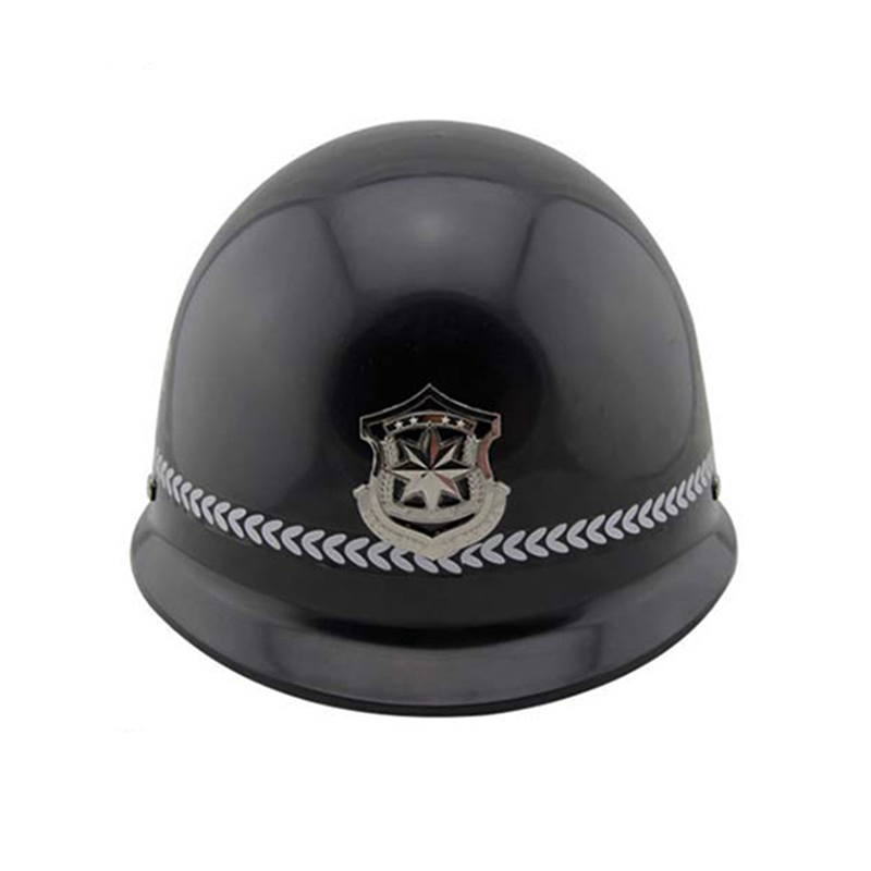 虎鲸pc头盔巡逻执勤复合防暴盔防护头盔保安勤务防暴盔防暴pc头盔黑色