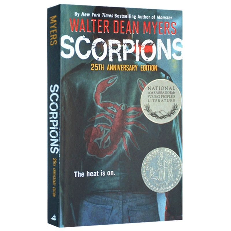 [醉染正版]蝎子 Scorpions 英文原版小说 青少年成长故事 纽伯瑞儿童文学奖作品 Walter Dean Mye高清大图