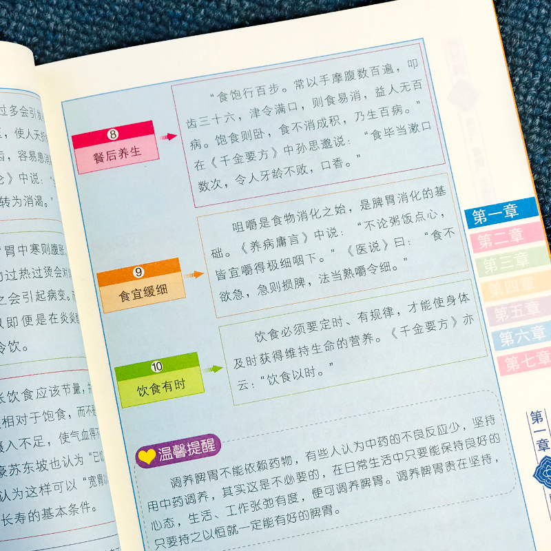[醉染正版]正版 养好脾血充胃健吃饭香 彩色插图中医食疗养生按摩刮痧拔罐针灸艾灸养脾护脾实用保健书养生就要养五脏家庭