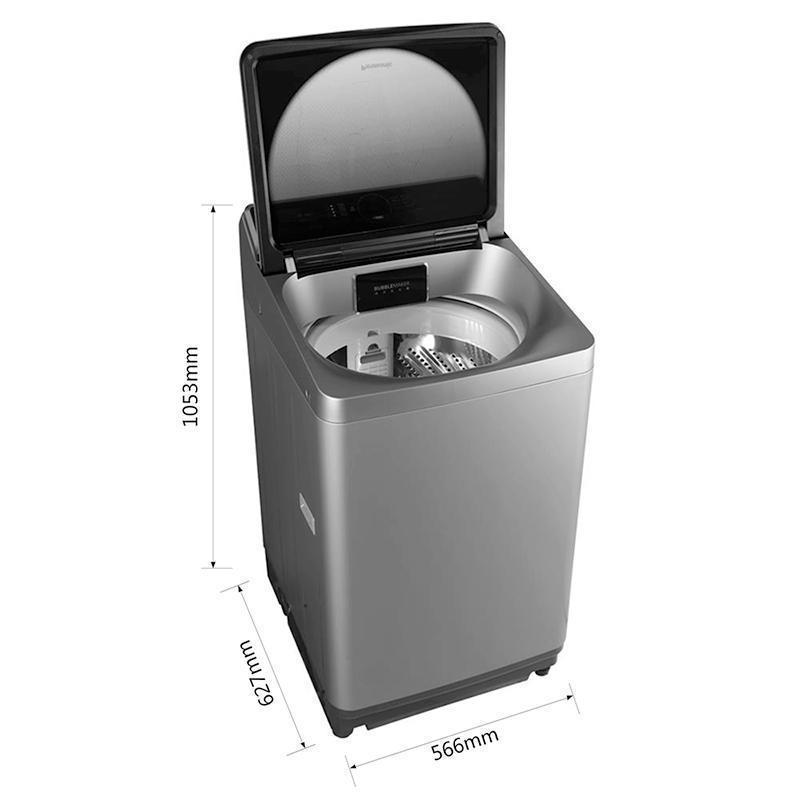 松下(Panasonic)XQB85-U862H 8.5KG 全自动家用 波轮洗衣机 变频直驱 一键智能洗涤 (银色)