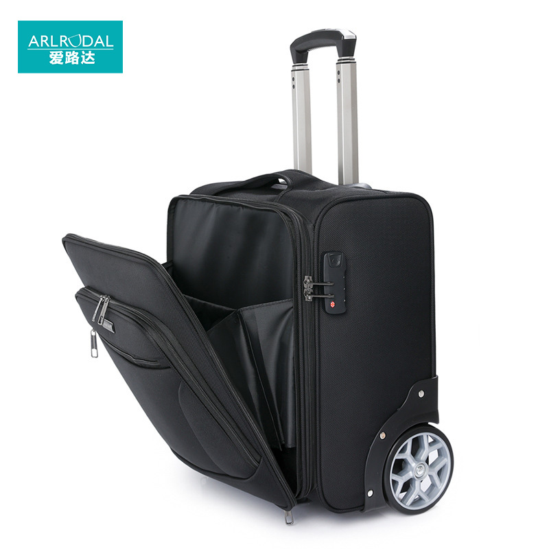 爱路达 牛津布定向轮拉杆箱18寸 ALM18C 个高清大图