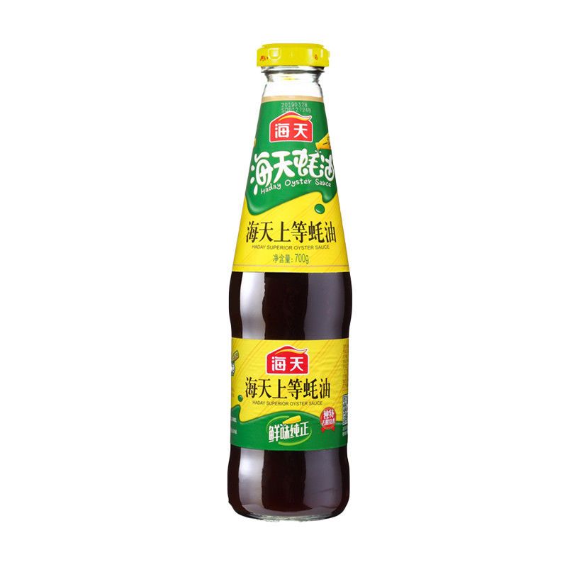 海天上等蚝油装瓶700g正宗耗油调味品家用批发提鲜勾芡炒菜凉拌菜 海天上等蚝油*1