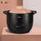 小熊(bear)砂锅炖锅家用燃气煲汤煲仔饭陶瓷煲煤气灶耐高温小号电陶炉可用 6.5L CP-G0023-P02加深煲汤锅