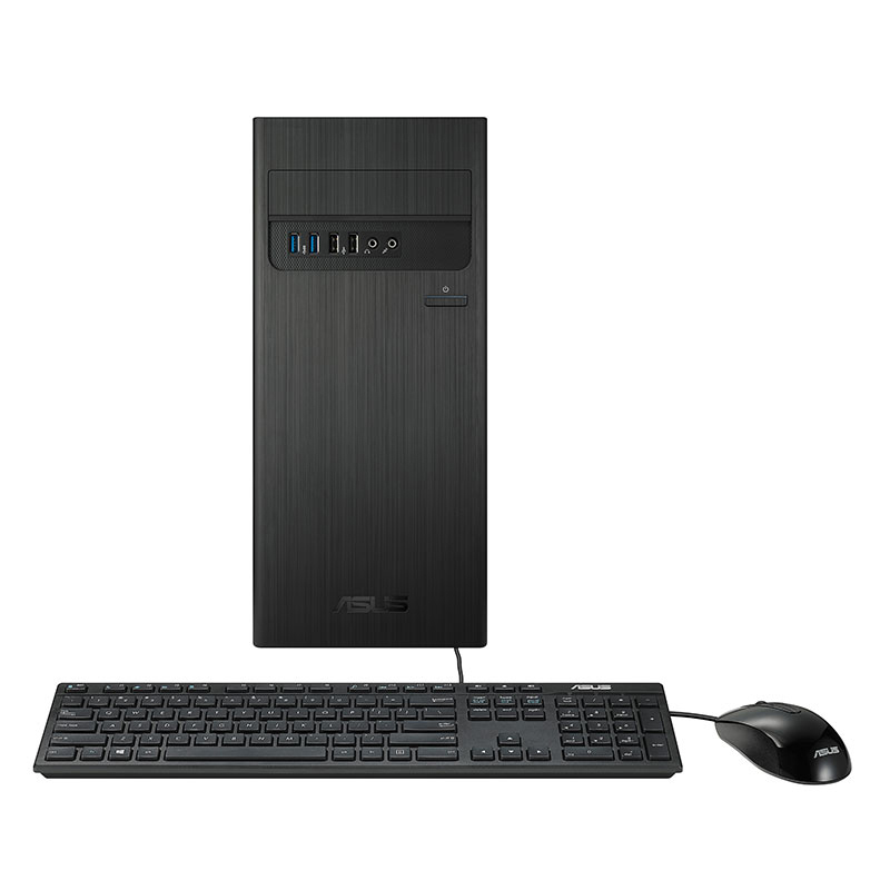华硕(ASUS)品牌台式机S340MC商务家用办公学生商用电脑主机新酷睿处理器(酷睿i5-11400 8G 512G)