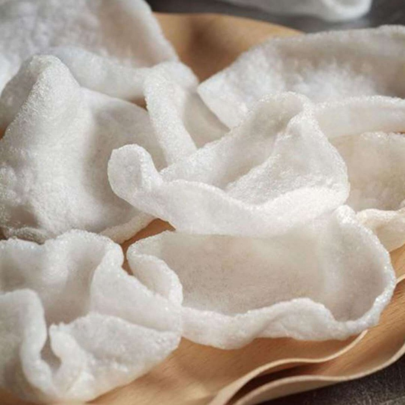 虾片龙虾片油炸龙虾片自己炸网红小吃怀旧膨化休闲零食点心多规格白色