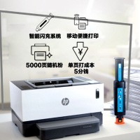 惠普(HP)Laser NS 1020w 智能闪充激光打印机 1020plus升级无线款 商用办公