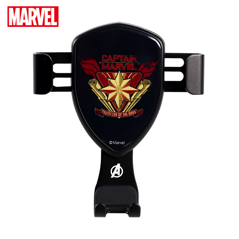 GiGi漫威Marvel车载手机支架 出风口自动重力感应导航支架 卡扣式手机夹汽车用品复仇者联盟惊奇队长M-022