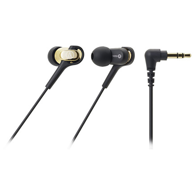 铁三角(audio-technica) ATH-CKB50 入耳式 音乐耳机 平衡电枢式 (金色)