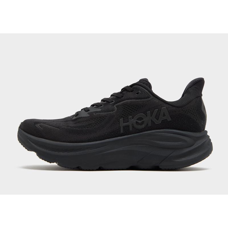 Hoka One One男跑步鞋缓震运动鞋透气休闲鞋户外跑步日常出行 Black 42.5