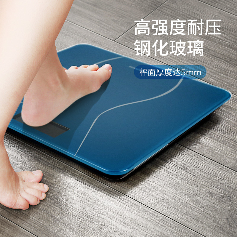 西屋(WESTINGHOUSE) T101 孔雀石蓝 电子秤家用体重秤精准体重秤高清大图