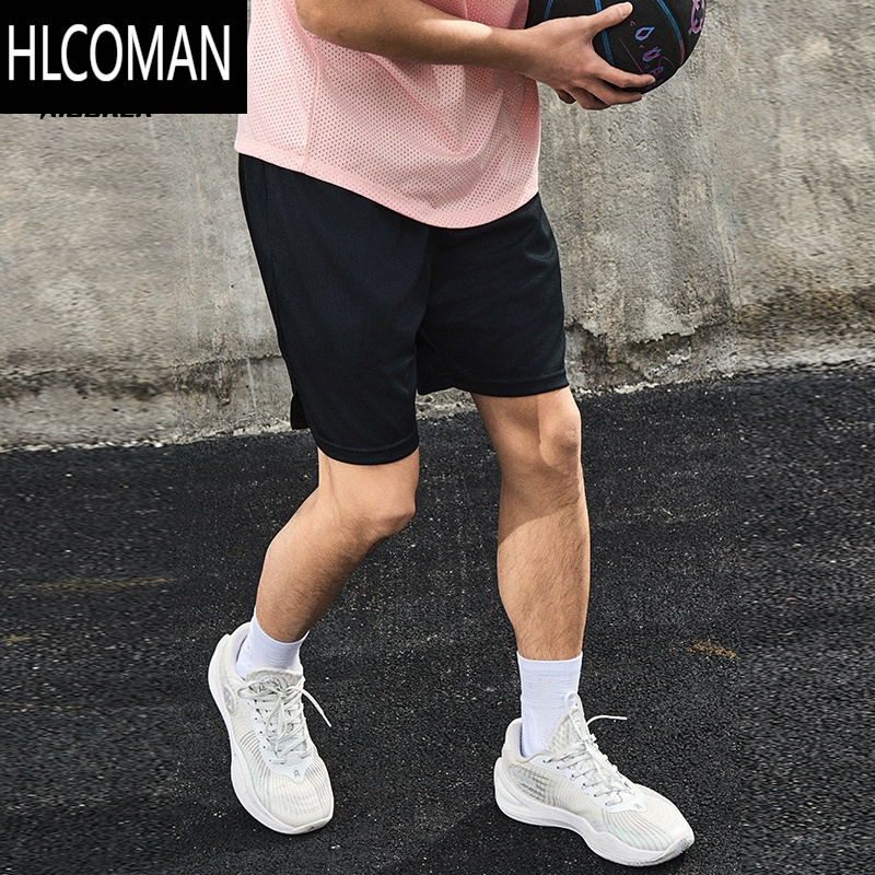 HLCOMAN速干裤运动篮球短裤男士夏季透气美式四分裤子健身训练跑步裤