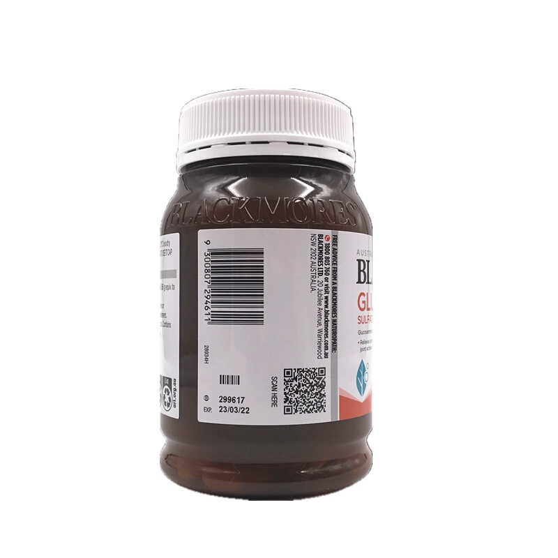 blackmores澳佳宝氨糖葡萄糖胺维骨力 1500mg 180片 坚韧骨骼补充关节滑液