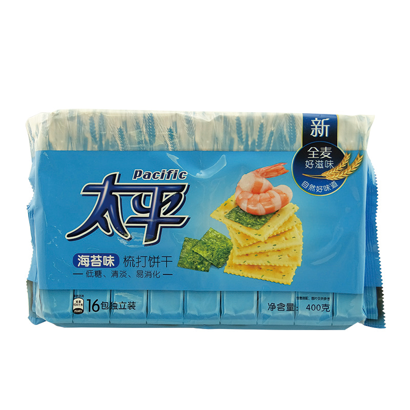 太平 梳打饼干海苔口味400g/袋