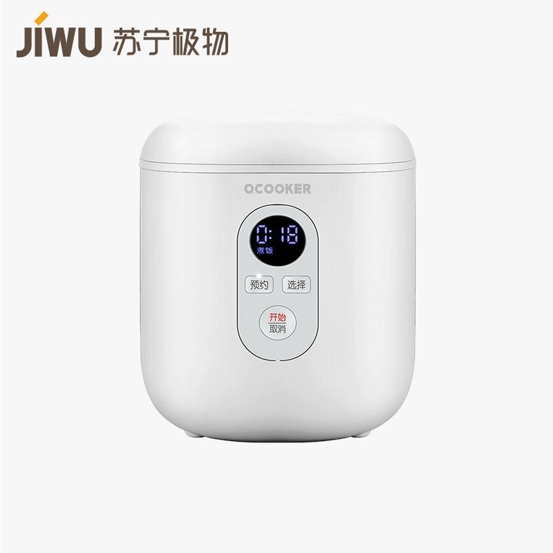 苏宁极物 圈厨CR-FB01智能迷你电饭煲一人食电饭煲