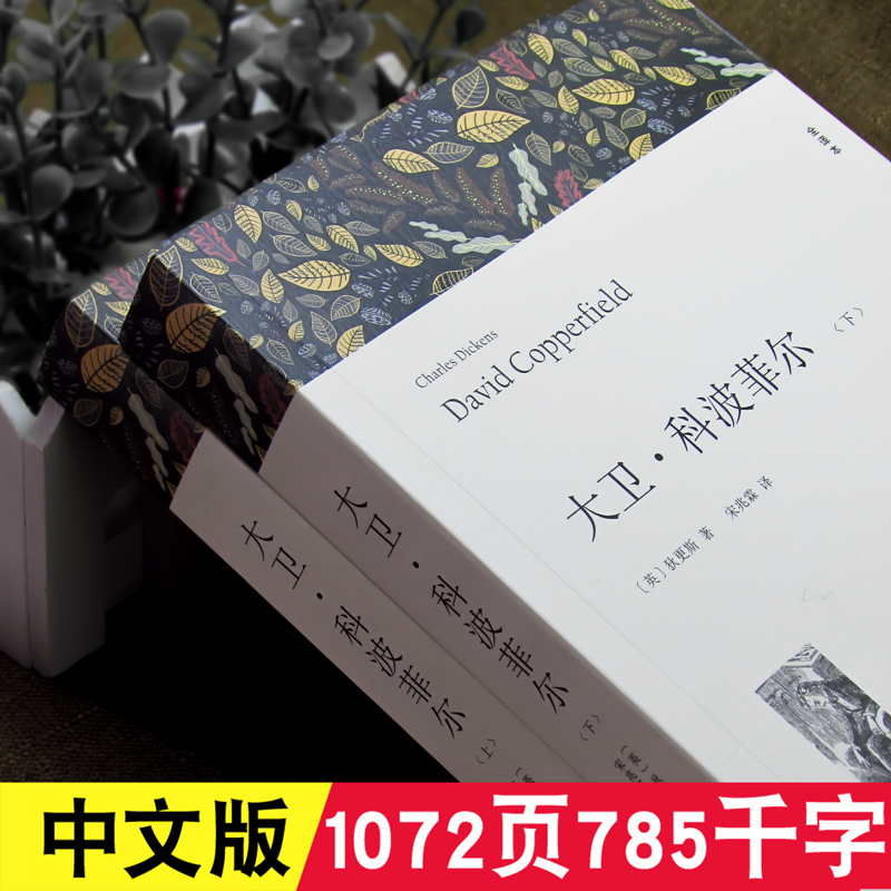 大卫科波菲尔复活老人与海百年孤独正版高中生版查尔斯狄更斯高一课外书全译本原版原着中文版无删减完整版世界名着世界名着高清大图