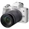 佳能(Canon) EOS M50白 (18-150mm) 数码微单 单镜头套装 约2410万像素