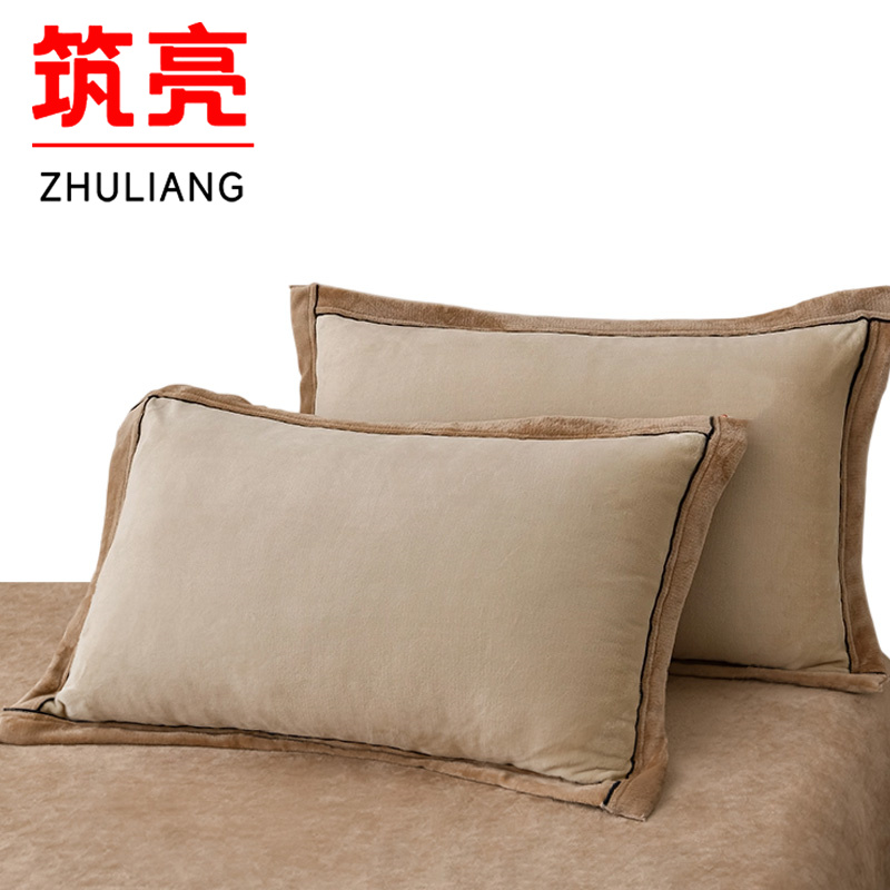 筑亮 牛奶绒三件套 N35 套高清大图