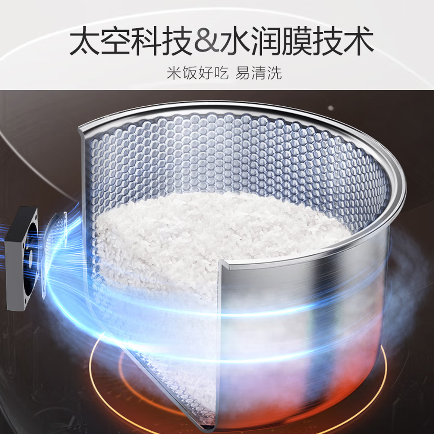 九阳(Joyoung)电压力锅煲 50IHN3高清大图