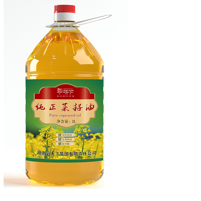 桂东县氧天下纯菜籽油5L FPGDX0009