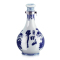 牛栏山 白酒 清香型 二锅头 青花瓷 52度 500ml*6瓶 整箱装(内含三个礼品袋)