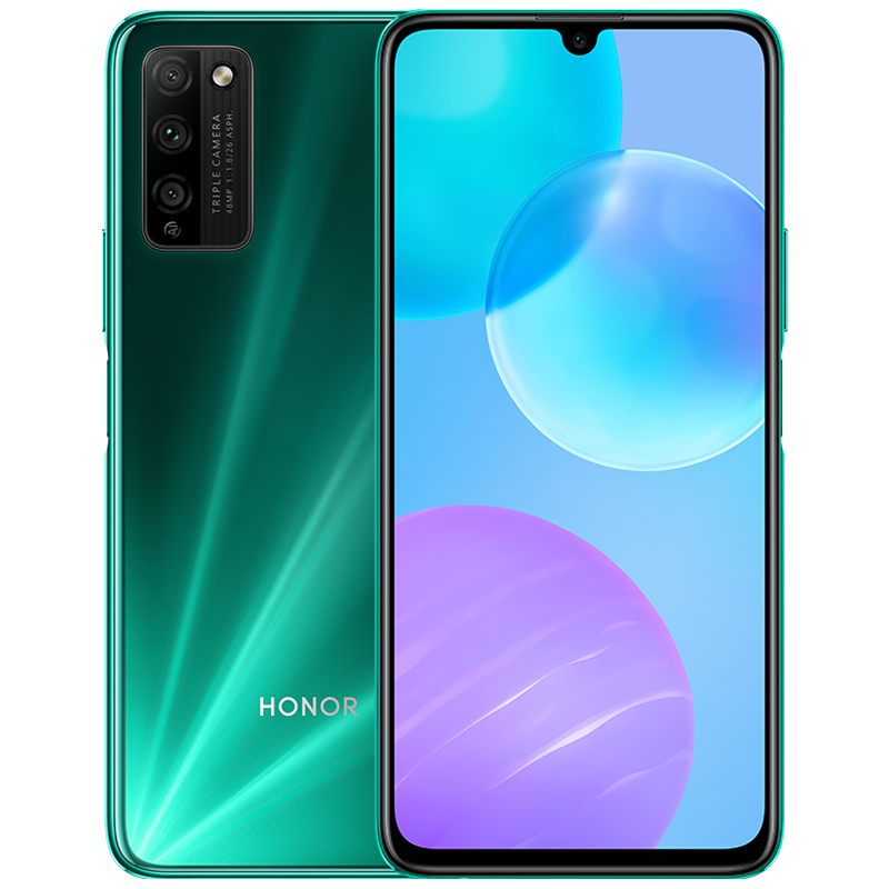 荣耀(honor) 荣耀30青春版 5G双模 全网通 6GB+64GB 绿野仙踪 6.5英寸柔滑全速屏 4000mAh大电池 22.5W快充 移动联通电信5G智能手机