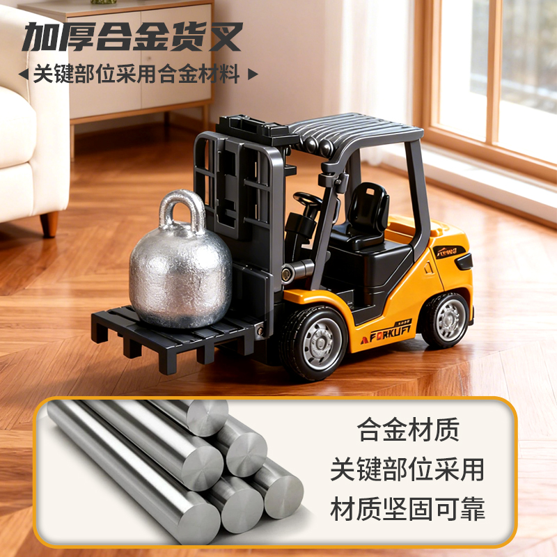 遥控合金叉车高清大图