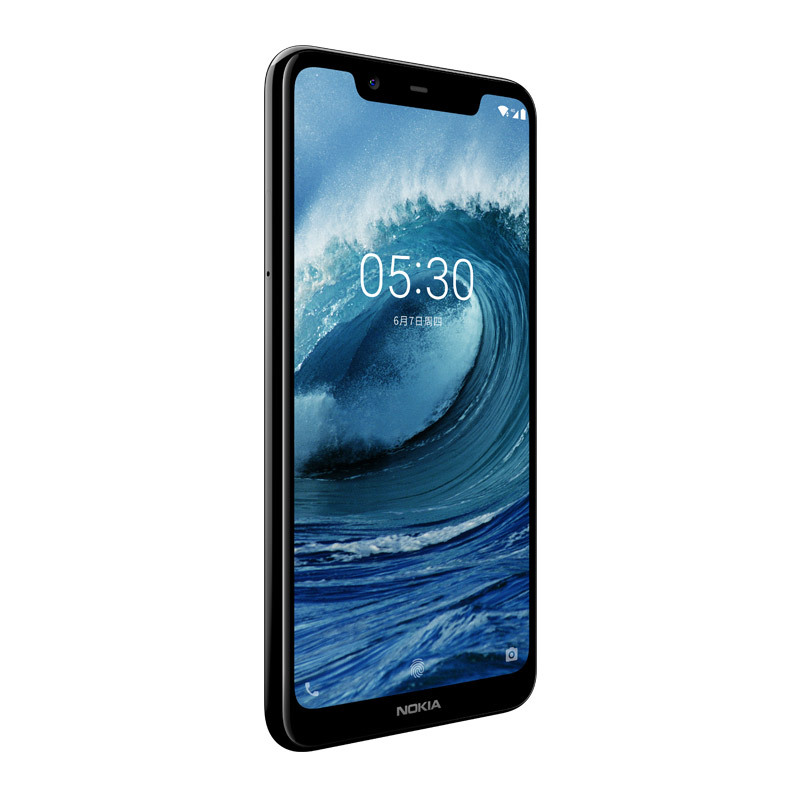 Nokia/诺基亚 X5 4GB+64GB 极夜黑 全网通4G双卡 全面屏 AI拍照手机