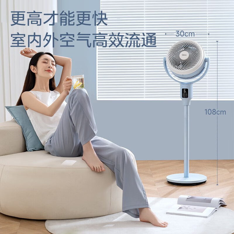 美的(Midea)电风扇GDG24JZR高清大图