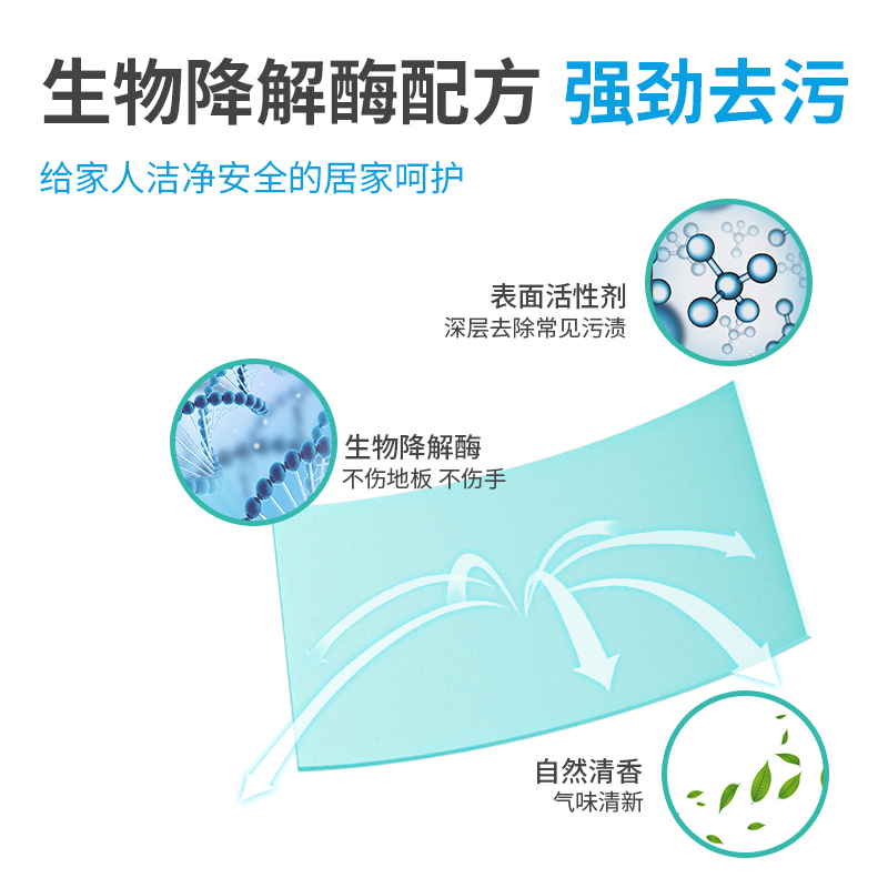 兰家瓷砖地板清洁片30片*5盒地面木地砖神器多效拖地增亮剂家用清香型去污除垢